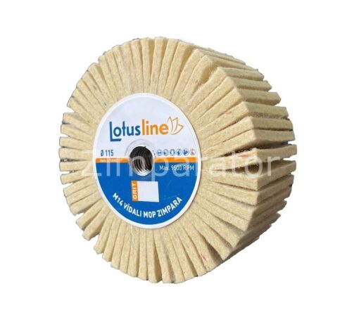 Vidalı Keçe Mop 115x50xM14 mm