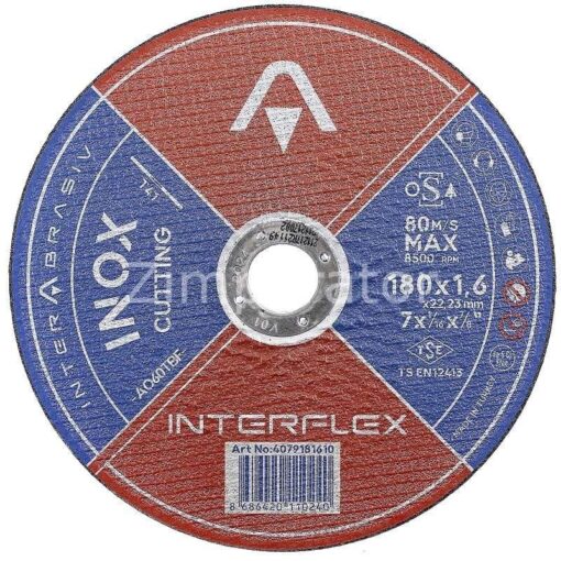 İnterflex 230x1.9 mm İnoks Kesici Taş