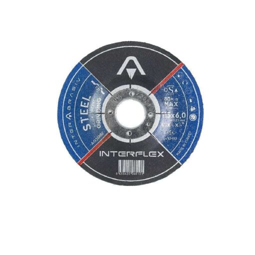 İnterflex 115x6.0 mm Metal Taşlama Taşı