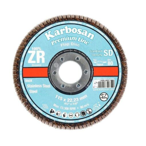 Karbosan Zirkonyum Flap Disk Zımpara