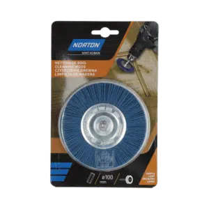 Norton Mavi Naylon Tekerlek Fırça 75 mm