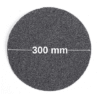 300 mm yapışkanlı silisyum karbür disk zımpara
