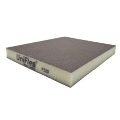 UniFlex yassı yatık sünger zımpara P320 kum iki tarafı zımpara kaplı